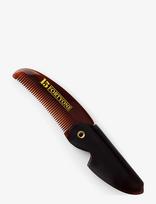 1541 Of London - Pocket Size Folding Moustache Comb - Barzdos šukos - Ruda