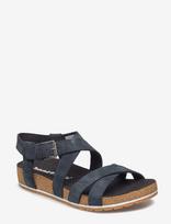 Timberland - Malibu Waves Backstrap Sandal Jet Black - Platforminės basutės - Mėlyna