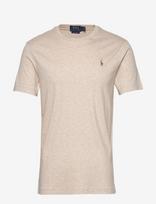 Polo Ralph Lauren - Custom Slim Fit Soft Cotton T-Shirt - Marškinėliai trumpomis rankovėmis - Smėlio