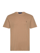 Polo Ralph Lauren - Custom Slim Fit Soft Cotton T-Shirt - Marškinėliai trumpomis rankovėmis - Smėlio