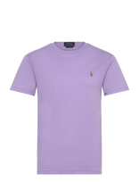 Polo Ralph Lauren - Custom Slim Fit Soft Cotton T-Shirt - Marškinėliai trumpomis rankovėmis - Violetinė