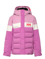 Helly Hansen - Jr Girl Diamond Jacket - Slidinėjimo striukė - Rožinė
