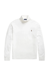 Polo Ralph Lauren - Soft Cotton Turtleneck - Marškinėliai ilgomis rankovėmis - Balta