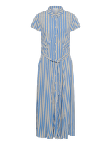 Soaked - Slarjana Maxi Dress Ss - Ilga suknelė - Mėlyna