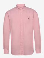 Polo Ralph Lauren - Custom Fit Striped Oxford Shirt - Laisvalaiko marškiniai - Rožinė