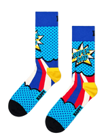 Happy Socks - Super Dad Sock - Įprastos kojinės - Marga / raštuota