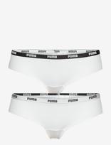 PUMA - Puma Women Microfiber Brazilian 2P - Braziliškos kelnaitės - Balta