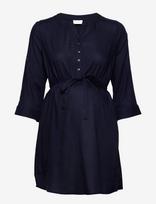 Mamalicious - Mlmercy Lia 3/4 Woven Tunic 2F  A. - Tunika - Mėlyna