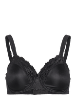 Triumph - Ladyform Soft W X - Pilnai dengianti liemenėlė - Juoda