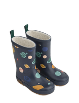 Liewood - Mason Thermo Rainboot - Aukšti guminiai batai - Tamsiai mėlyna