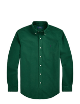 Polo Ralph Lauren - Custom Fit Garment-Dyed Oxford Shirt - Laisvalaiko marškiniai - Žalia