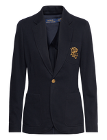 Polo Ralph Lauren - Double-Knit Jacquard Blazer - Vieneilės striukės - Mėlyna