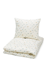 Cam Cam Copenhagen - Bedding Set, Baby, 70X100Cm - Gots - Classic Stripes Rose - Patalynės komplektas - Kreminė spalva