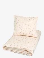 Cam Cam Copenhagen - Bedding Set, Baby, 70X100Cm - Gots - Classic Stripes Rose - Patalynės komplektas - Kreminė spalva