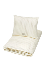 Cam Cam Copenhagen - Bedding Set, Baby, 70X100Cm - Gots - Classic Stripes Rose - Patalynės komplektas - Kreminė spalva