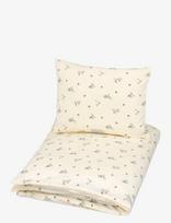 Cam Cam Copenhagen - Bedding Set, Baby, 70X100Cm - Gots - Classic Stripes Rose - Patalynės komplektas - Kreminė spalva