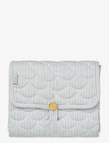 Cam Cam Copenhagen - Quilted Changing Mat - Ocs - Classic Stripes Rose - Vystymo kilimėlis - Mėlyna