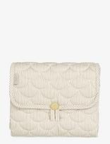 Cam Cam Copenhagen - Quilted Changing Mat - Ocs - Classic Stripes Rose - Vystymo kilimėlis - Kreminė spalva