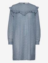 Nué Notes - Satine Dress - Trumpa suknelė - Mėlyna
