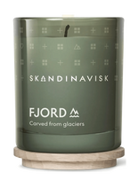 Skandinavisk - Fjord Scented Candle 65G - Kvapni žvakė - Žalia