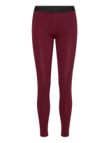 Columbia Sportswear - Midweight Stretch Tight - Apatinės kelnės - Burgundiška splava