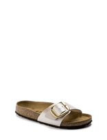 Birkenstock - Madrid Big Buckle - Plokščiapadės basutės - Sidabro
