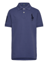 Ralph Lauren Kids - Big Pony Cotton Mesh Polo Shirt - Polo marškinėliai - Mėlyna
