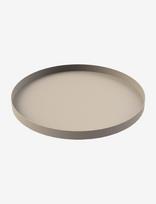 Cooee Design - Tray Circle 400X20Mm - Dekoratyvinė lėkštė - Smėlio