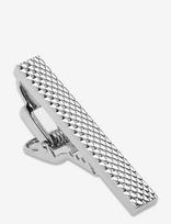 AN IVY - Patterned Silver Bar 3,5 Cm - Kaklaraiščių segtukai - Sidabro