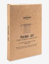 The Organic Company - Tea Bag Set - Arbatos filtras ir sietelis - Kreminė spalva