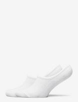 Pieces - Pctess 2 Pack Sneaker Socks Noos Bc - Futbolo kojinės iki kulkšnių - Balta