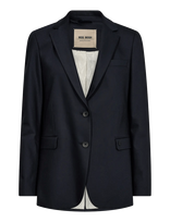 MOS MOSH - Mmmary Night Blazer - Vieneilės striukės - Tamsiai mėlyna