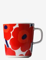 Marimekko Home - Unikko Mug 4 Dl - Kavos puodelis - Raudona