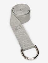 Gaiam - Yoga Strap Storm - 6Ft - Jogos blokeliai ir dirželiai - Pilka