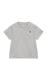 Ralph Lauren Baby - Cotton Jersey Crewneck Tee - Marškinėliai trumpomis rankovėmis - Pilka