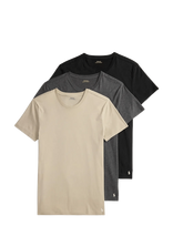 Polo Ralph Lauren - Bci Cotton-3Pk-Ucr - Marškinėliai trumpomis rankovėmis - Marga / raštuota