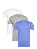Polo Ralph Lauren - Bci Cotton-3Pk-Ucr - Marškinėliai trumpomis rankovėmis - Balta