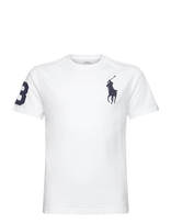Ralph Lauren Kids - Big Pony Cotton Jersey Tee - Marškinėliai trumpomis rankovėmis - Balta