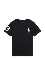 Ralph Lauren Kids - Big Pony Cotton Jersey Tee - Marškinėliai trumpomis rankovėmis - Juoda