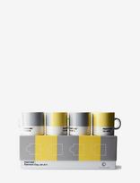 PANTONE - Espresso Cup 4 Pcs. Gift Box - Espreso puodelis - Marga / raštuota