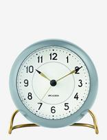 Arne Jacobsen Clocks - Station Bordur Ø11 Cm - Žadintuvas - Pilka