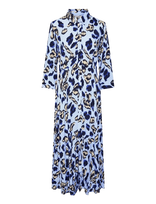 YAS - Yassavanna Long Shirt Dress S. Noos - Ilga suknelė - Mėlyna