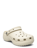 Crocs - Classic Platform Clog W - Klumpės - Smėlio
