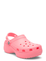 Crocs - Classic Platform Clog W - Klumpės - Rožinė