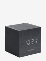 KARLSSON - Alarm Clock Mini Cube - Žadintuvas - Juoda