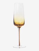 Broste Copenhagen - Amber Champagne Glass - Šampano taurės - Nude