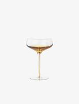 Broste Copenhagen - Cocktail Glas 'Amber' Glas - Kokteilių taurė - Nude