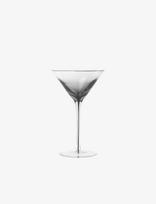 Broste Copenhagen - Martini Glas 'Smoke' Glas - Kokteilių taurė - Pilka