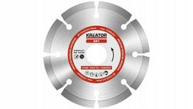 Deimantinis pjovimo diskas Kreator 115mm betonui, akmeniui