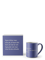 Design House Stockholm - Astrid  Lindgren Mug - Kavos puodelis - Mėlyna